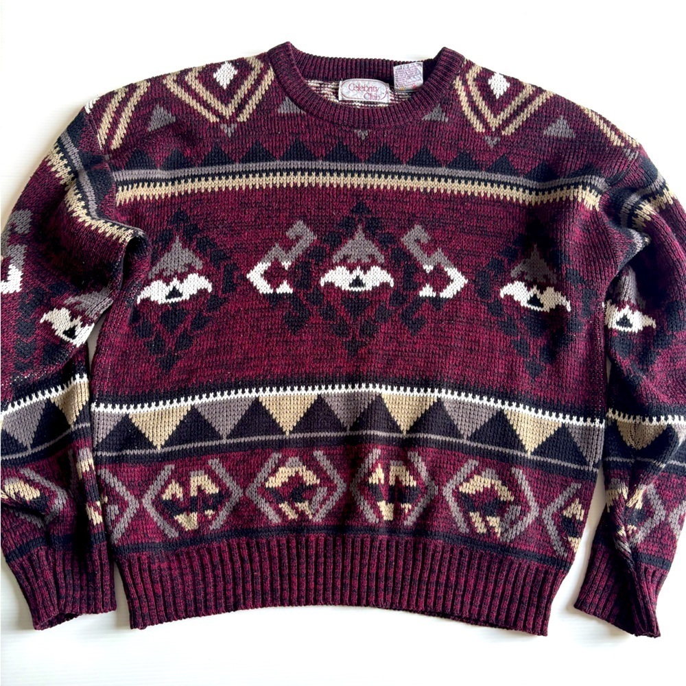 Vintage Men's Celebrity Club Large Sweater
